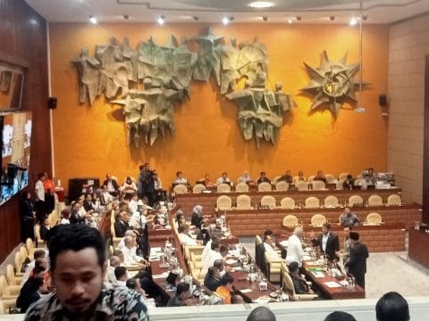 Tiga Menteri Perpisahan dengan Komisi V DPR RI, Menteri Basuki Sedih