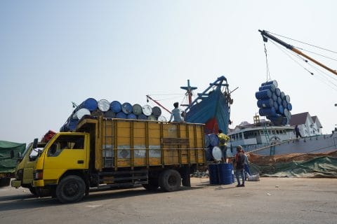 Galeri Foto Nazar Ray, Angkutan Logistik di Pelabuhan Sunda Kelapa