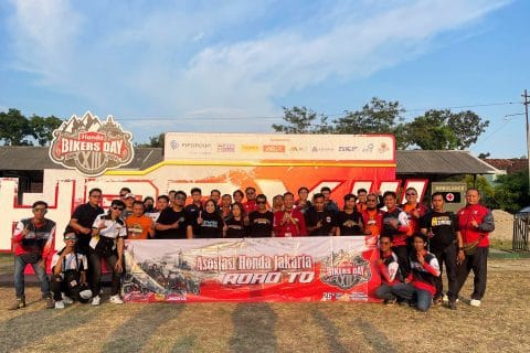 Bikers Tangerang Jakarta jadi Saksi di HBD 2024