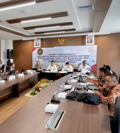 Kemenko Polhukam Gelar Rakoor Perdana di IKN