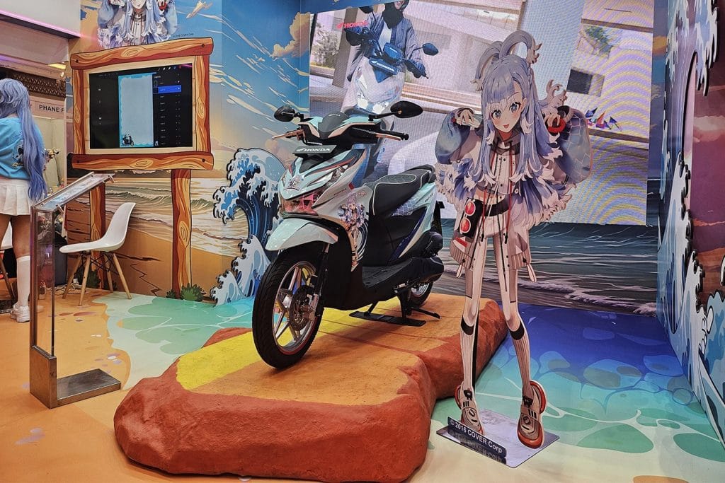 PT Astra Honda Motor bersama PT Wahana Makmur Sejati menampilkan Honda BeAT yang meriahkan festival pop culture tebesar Indonesia Comic Con 2024 yang digelar di Jakarta Convention Center, Jakarta.